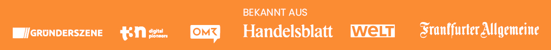 "Bekannt aus" Banner
